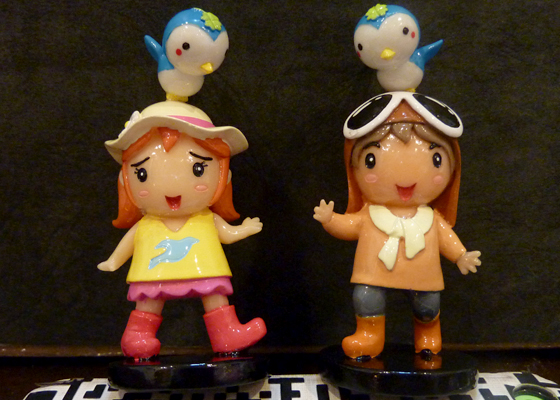 Cute Figurines...For Gifts On The Graduation Of Primary Schools 1