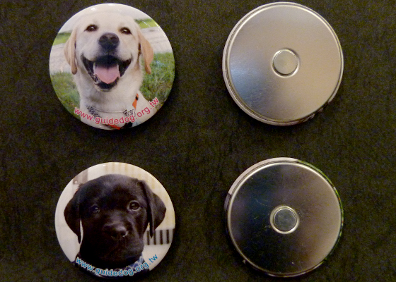 Magnetic Badges...For A Show Of The Guide Dogs