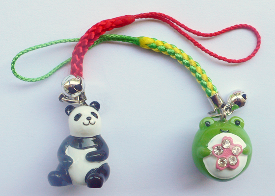 Resin Animals...Panda and Frog